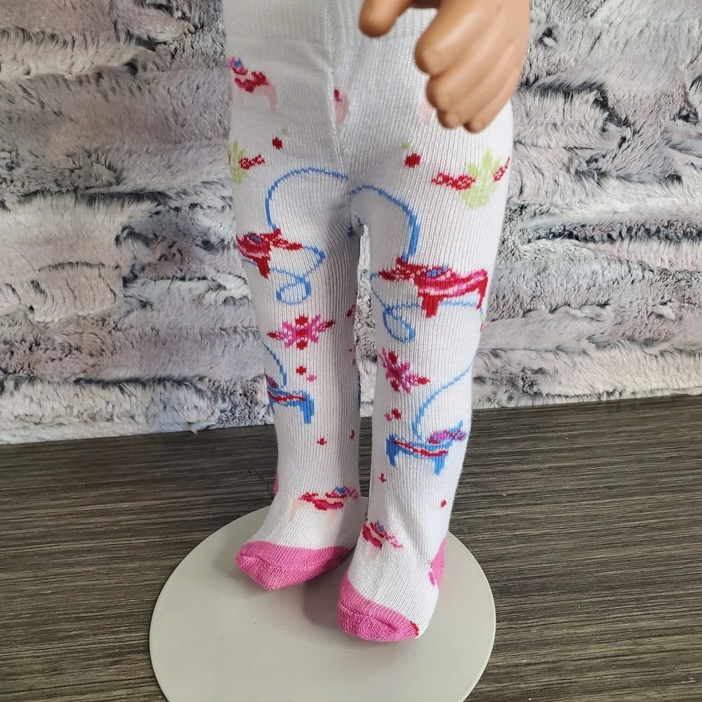Doll Tights Lot Of 4 - Fits 18